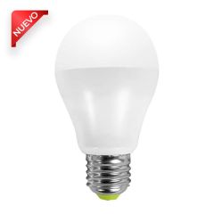 Foco LED A19 con sensor de luz 7W luz blanca IUSA