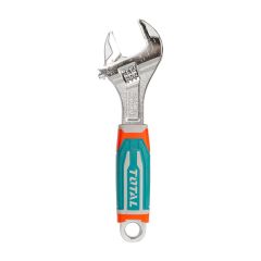 Llave ajustable (perico) 8” industrial Cr-V, TOTAL