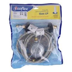 Kit Pigtail para Instalación de Tanque Gas LP 1 Vía 150 cm Coflex