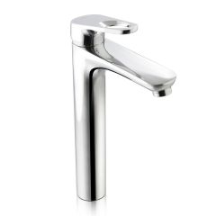 Monomando Alto para Lavabo Koral Cromo Corona