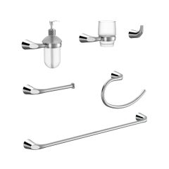 KIT de Accesorios Koral X6 Cromo Corona 