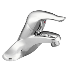 Monomando Beetle arco bajo para lavabo cromo 4"