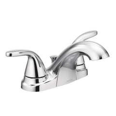 Mezcladora Beetle de 2 manerales para lavabo cromo 4