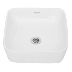 Lavabo Creta de Sobreponer sin Perforaciones Blanco American Standard