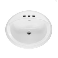 Lavabo Rondalyn Sobre Cubierta 8" Blanco American Standard