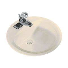 Lavabo Valencia para Llave de 4" o Monomando Hueso Corona