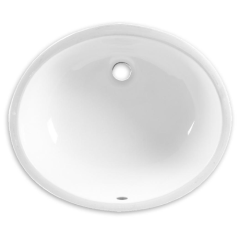 Lavabo Ovalyn Chico de Bajocubierta Blanco American Standard