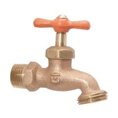 Llave de Nariz Compacta Roscable 1/2" Bronce sin Pulir Urrea
