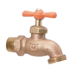 Llave de Nariz Semi Compacta Roscable 1/2" Bronce sin Pulir Urrea