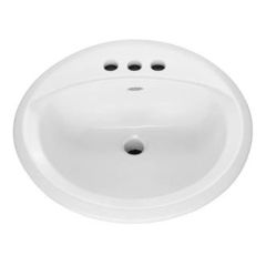Lavabo Rondalyn de Sobrecubierta 4" Blanco American Standard