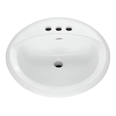 Lavabo Rondalyn de Sobrecubierta Monomando Blanco American Standard