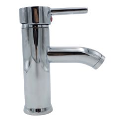 Mezcladora Monomando para Lavabo sin Cubierta Cromo Rugo