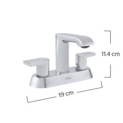 Mezcladora Lavabo 4" 12Cl Man Palanc Cromo URREA