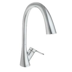 Monomando Alissa para Cocina Cuello Giratorio Cromo Moen