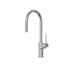 Monomando para Cocina con Nariz Extraíble de Acero Inoxidable 304 Urrea