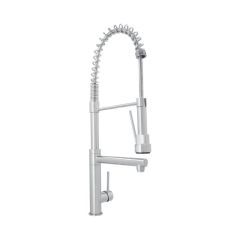 Monomando Profesional para Cocina con Nariz Flexible Cromo Urrea