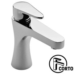 Monomando Deco para lavabo cromo