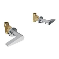 Llave Clásica de empotrar para ducha cromo