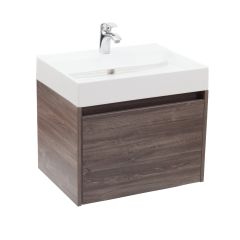 Mueble para Baño Fussion 60 cm Siena con Lavabo y Monomando Corona