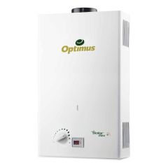 Calentador Instantáneo de Respaldo Solar Optimus OIRS-12 B Gas LP 12 L/min