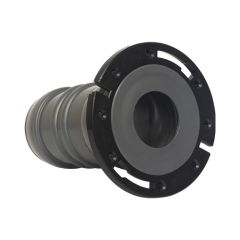 Brida para desagüe cromo 4''