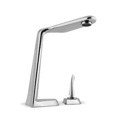 Monomando Piura para lavabo cromo — Alto