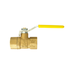 Válvula para Gas Dorado 1/2" NPT
