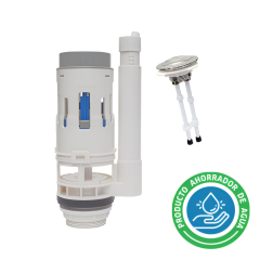Válvula de Descarga para Tanque de Sanitario Blanco 50 mm (2") Dual 2" — 197 mm