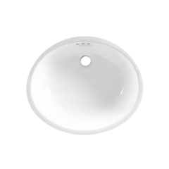 Lavabo Ovalyn Grande de Bajocubierta Blanco American Standard