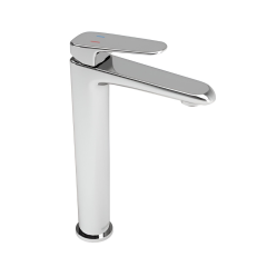 Monomando Lavabo Alto Sin Contra Potenza Cromo