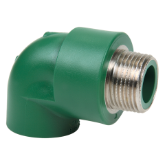 Codo rosca macho 90° de 20 mm x 1/2"