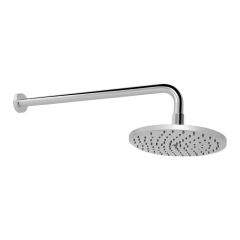 Regadera de 8" redonda brazo y chapetón anticalcáreo cromo