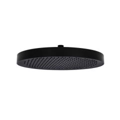Regadera de Plato Redondo de 32Cm Negro Mate URREA