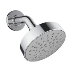 Regadera Redonda de 10Cm con Brazo y Chap URREA