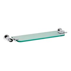 Repisa de Cristal 60 cm Nuva Cromo Helvex