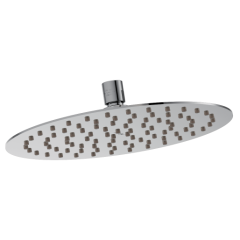 Regadera cebolleta plana tipo lluvia cromo 10" eco-performance