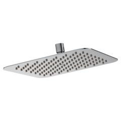 Regadera plana tipo lluvia cromo 10" ecoperformance