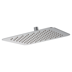 Regadera cebolleta plana tipo lluvia cromo 12" eco-performance