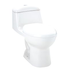 Sanitario (WC) Smart II One Piece Alargado con Asiento 4.8 L Blanco Corona