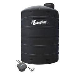 Tanque Vertical 10,000 L Smart Negro Rotoplas