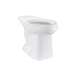 Taza Adriático alongada para fluxometro blanco 4.8 l