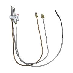 Termopar con Piloto y Electrodo 56 cm para Calentador de Gas LP Coflex
