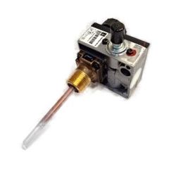 Termostato Automático SIT AC2 Negro con Piezoeléctrico para Calentador de Depósito de Gas Cinsa