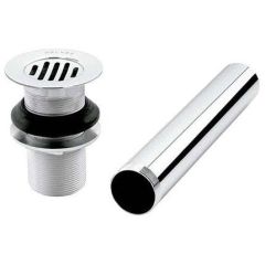 Contra de Rejilla sin Rebosadero para Lavabo Cromo