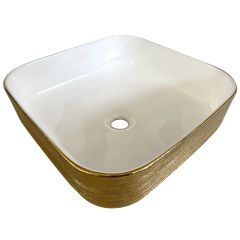 Lavabo Miura Gold 38X38Cm Tiles TILES 2000