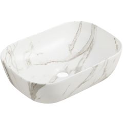 Lavabo Milos Bianco 46X33 cm TILES 2000
