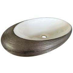 Lavabo Hermes Silver 57X37Cm Tiles TILES 2000