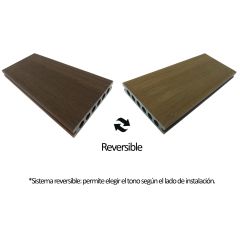 Panel Wpc Exterior 13.8X244 Deck Teka Cocoa 5 TILES 2000