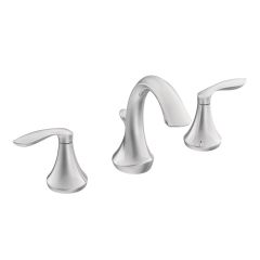 Trim de Mezcladora para Lavabo Eva de Dos Llaves Cromo Moen