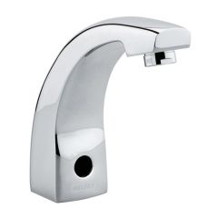 Llave de Lavabo Electrónica de Sensor de Corriente Alfa Cromo Helvex